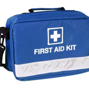Blue Empty First Aid Bag