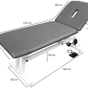 Electric Height Adjustable Treatment Table with Breathing Hole