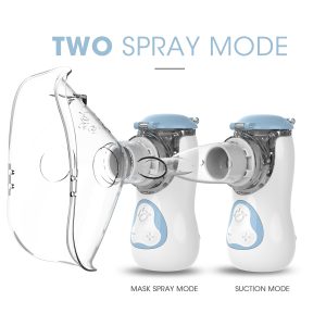 AirKid Yellow Portable Nebulizer with Adult & Paediatric Masks