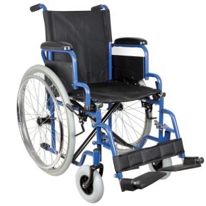 Folded Wheelchair, 46 cm Seat Width