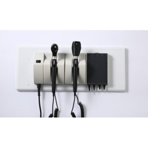 LED Wall Diagnostic System with Otoscope and Ophthalmoscope