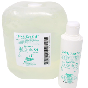 LESSA QUICK ECO Crystal Transparent Ultrasound Gel, 5 L