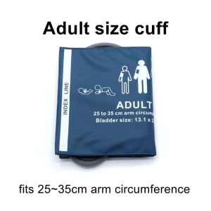 Adult Single Tube Blood Pressure Cuff – 25–35 cm