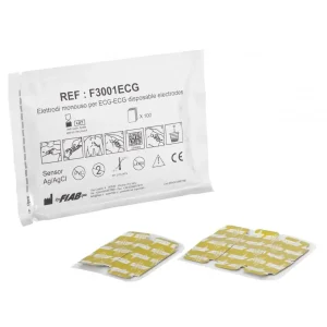 Universal Disposable Tab ECG Electrodes 34 x 23 mm
