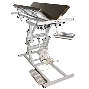 Veterinary Surgical Table with 2 Electric Drivers