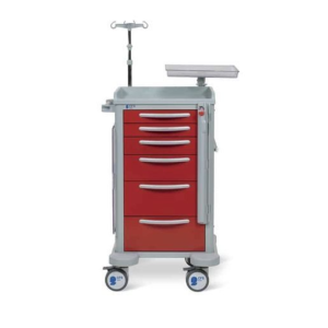 Genius Small Emergency Trolley, 80 x 60 x 147 cm