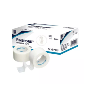 Medical Paper Tape, 2.5 cm × 9.10 m – 1 Tape or Box of 12