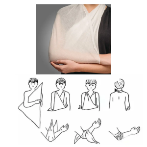 Triangular Bandage, 96 × 96 × 136 cm