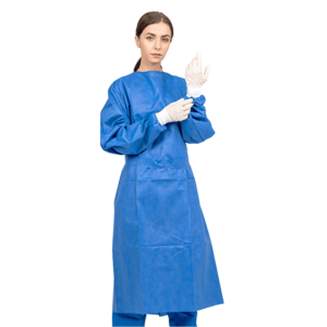 SMS Isolation Gown with Back Ties – Box of 100
