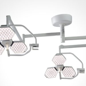 Double Head LED Surgical Shadowless Lamp, 62 cm Heads