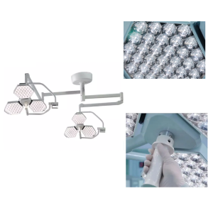Double Head LED Surgical Shadowless Lamp, 62 cm Heads
