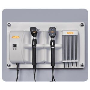 AccoView 500 Diagnostic Wall Station with LED Otoscope and Ophthalmoscope