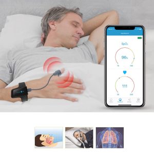 Wearable SpO₂ and Heart Rate Monitor with App Connection